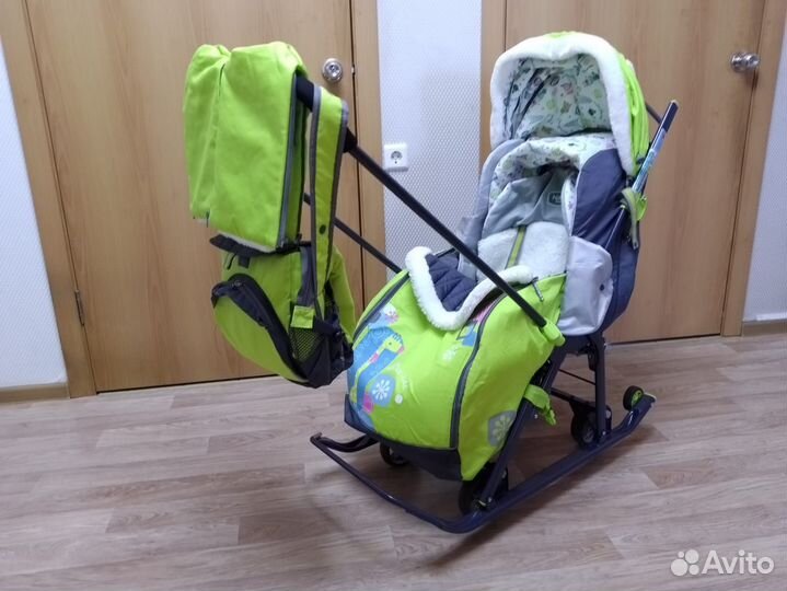 Коляска санки Ника