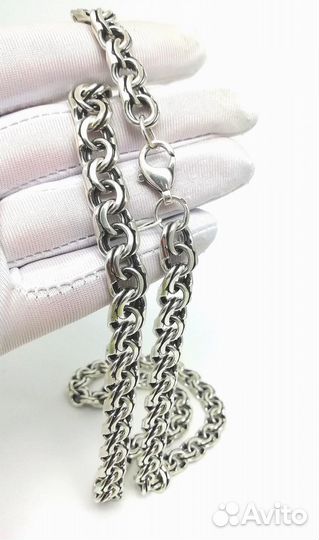 Серебро цепь дк081123-136 89,80г
