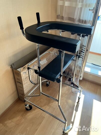 Ходунки с опорой под локоть для пожилых Мега-Оптим