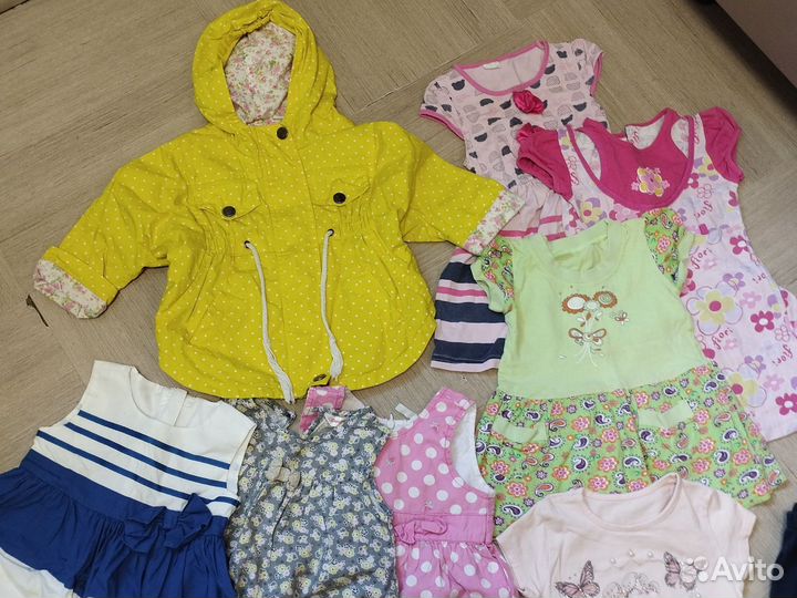 Вещи пакетом на девочку 2 года