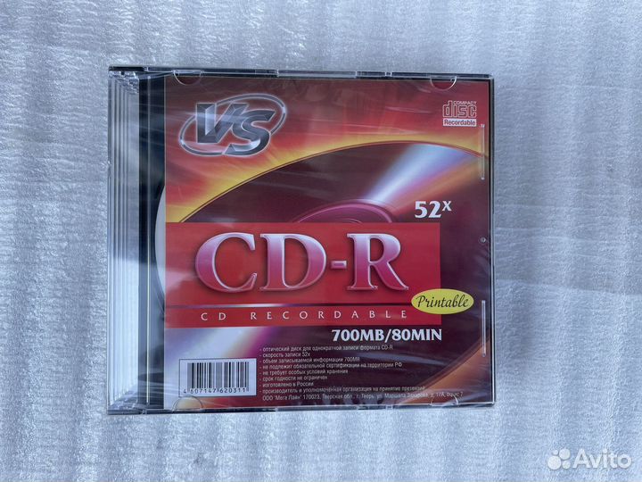 VS CD-R 52* 700 MB/ 80 min
