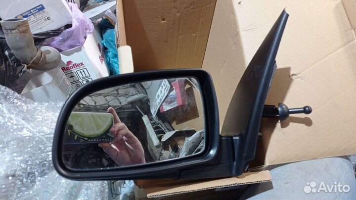 Зеркало заднего вида левое мех. chevrolet aveo