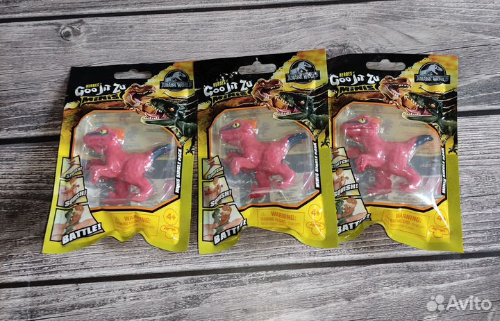 Новые GooJitZu Фигурка тянучка 6 см