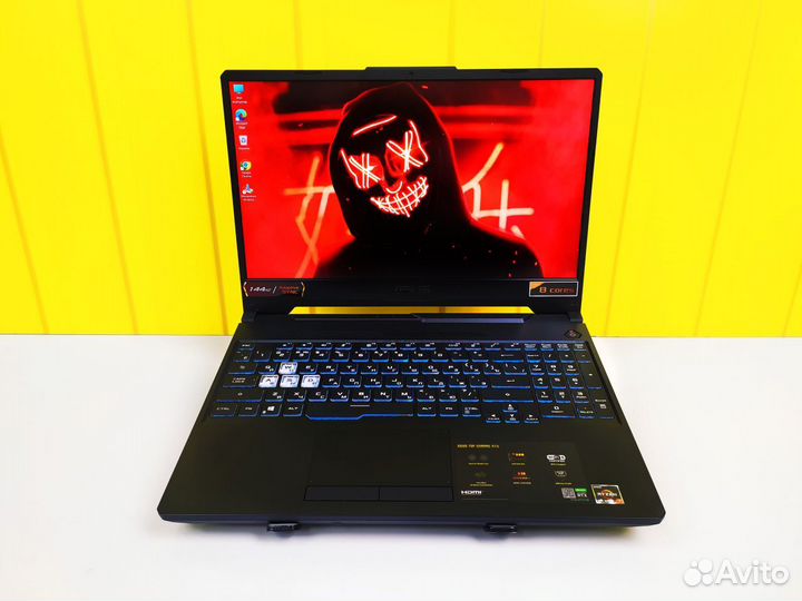 Игровой ноутбук Asus на Ryzen7