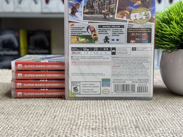Картридж Super Mario Odyssey (Новый)