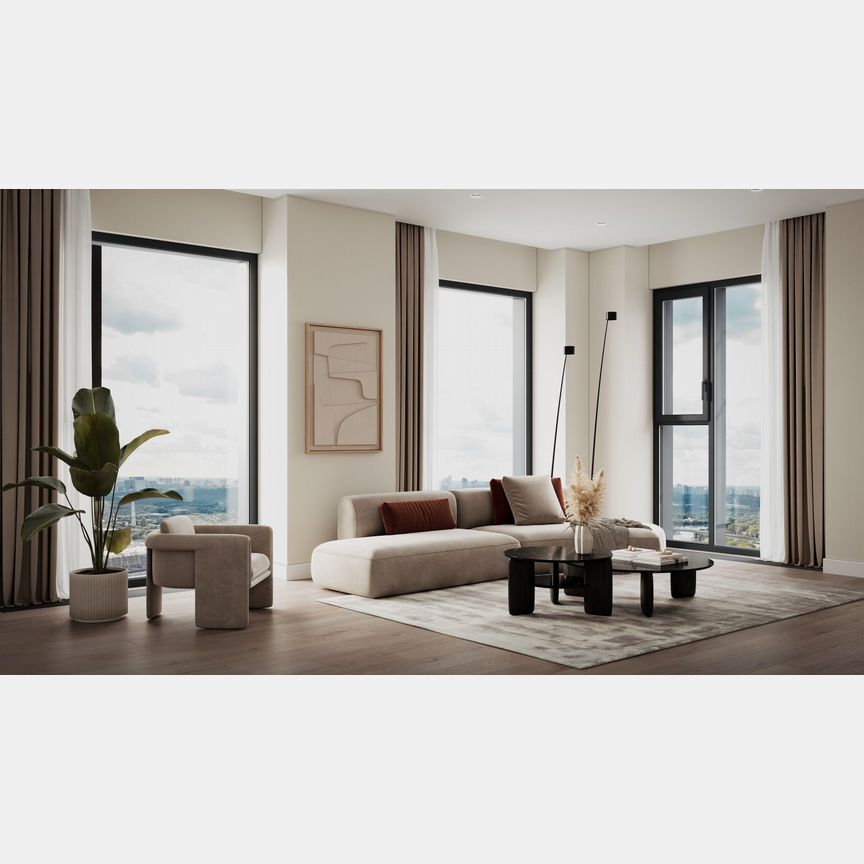 4-к. квартира, 78,8 м², 42/48 эт.