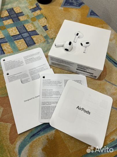 Наушники apple earpods 3 оригинал