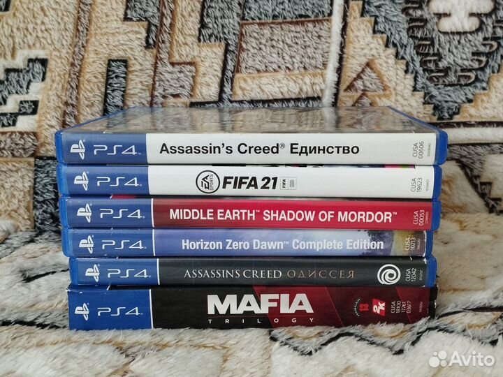Игры на ps4 б/у/цена в описании