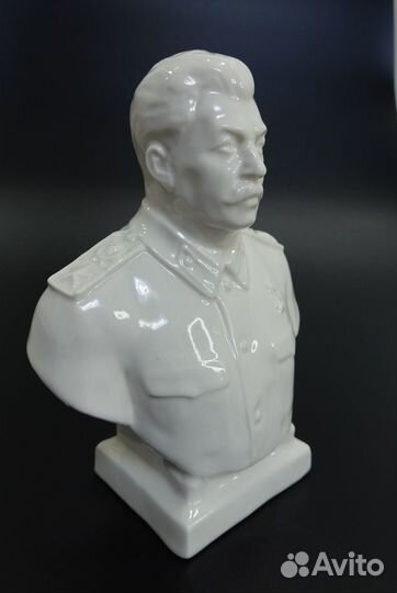 Бюст Сталин фарфор лфз
