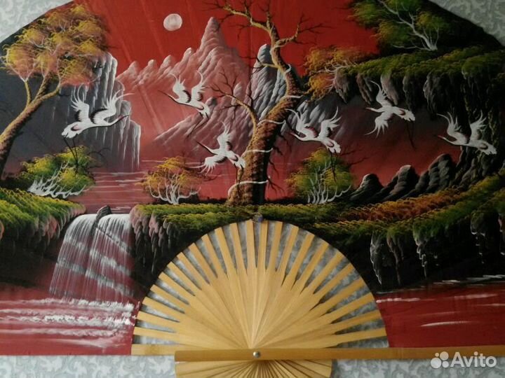 Веер на стену