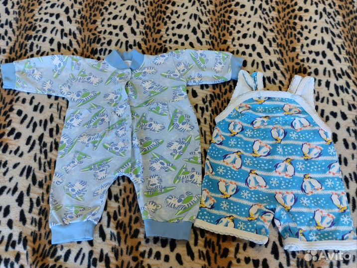 Вещи на новорожденного мальчика от 56-62 р.пакетом