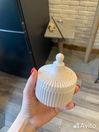 Шкатулка из гипса