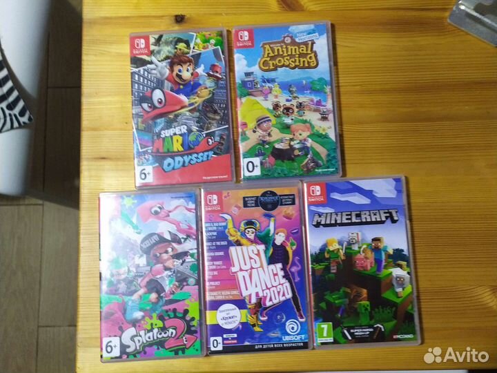 Игры на nintendo switch продажа