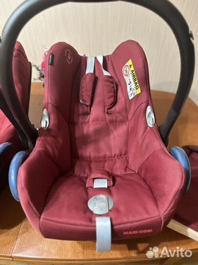 Автолюлька для двойняшек maxi cosi cabriofix