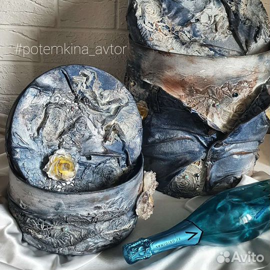 Коробки для хранения вещей. Ручная работа