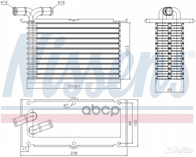 Интеркулер audi A 1 / S 1 1.2 tfsi 10- 96470 Ni