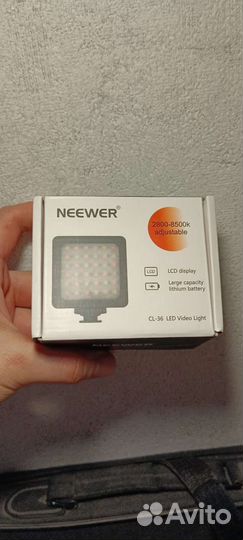 Neewer cl-36 фонарик на башмак