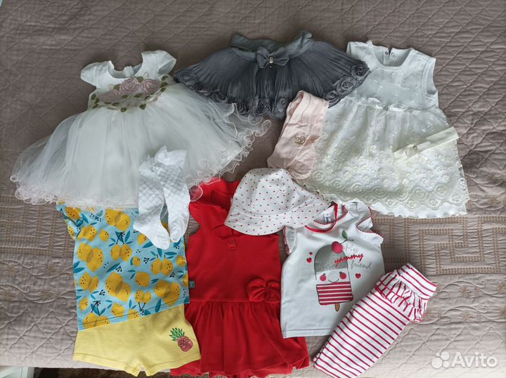 Вещи пакетом на девочку