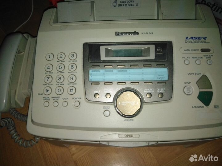 Телефон факс лазерный
