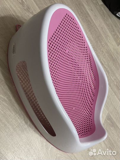 Горка для купания, стульчик и круг