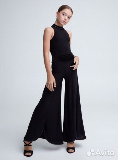 Брюки, юбка для бальных танцев р. 128-134-140