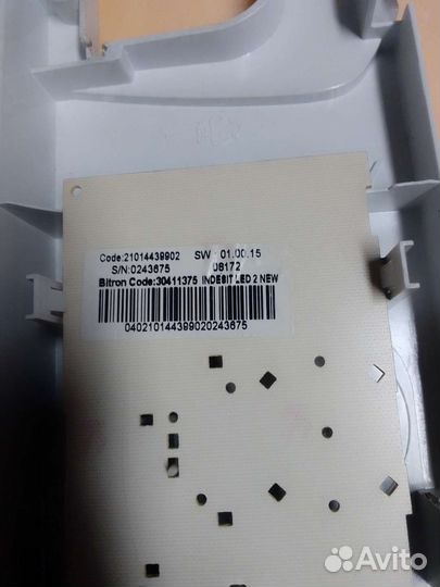 Панель управления Indezit wisl-82