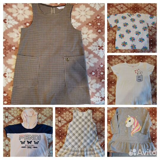 Вещи на девочку 122-128
