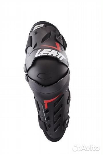 Leatt Dual Axis Knee / Shin Guard red-black