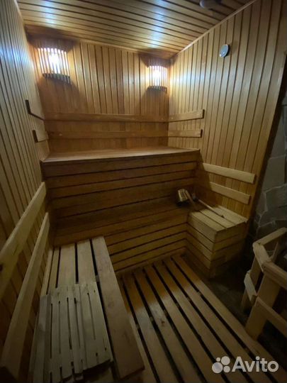 Сауна с бассейном