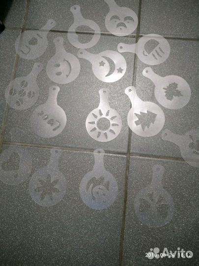 Трафареты для кофе