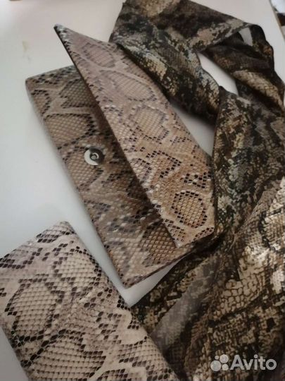 Клатч, кошелёк и шарф