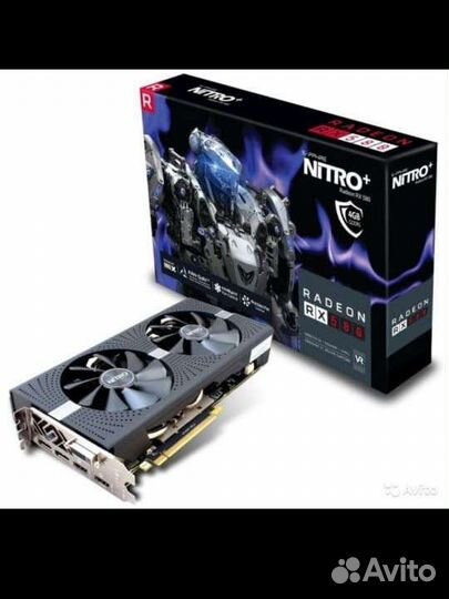 Видеокарта sapphire AND Radeon RX 580 4gb