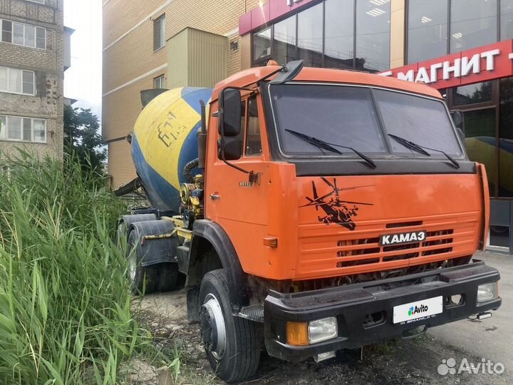 Автобетоносмеситель КамАЗ АБС-7-01, 2005