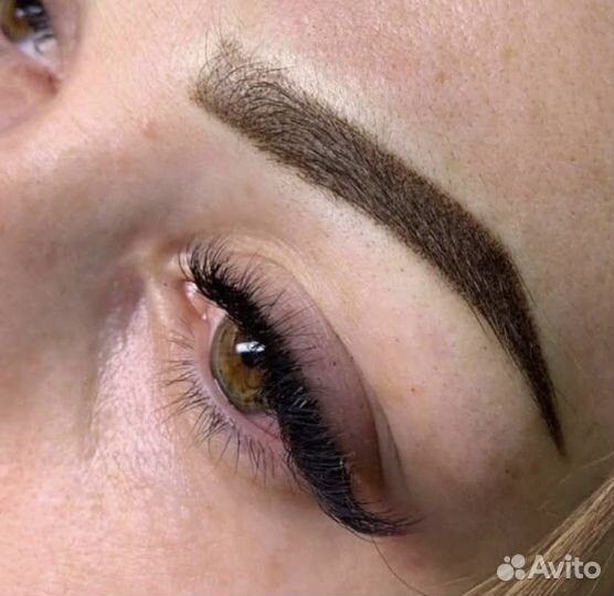 Перманентный макияж бровей губ и век татуаж