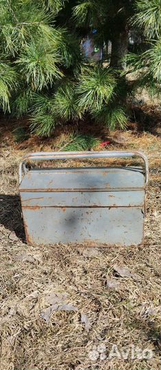 Металлический ящик для инструментов СССР