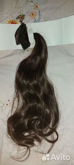 Волосы на заколках искусственные