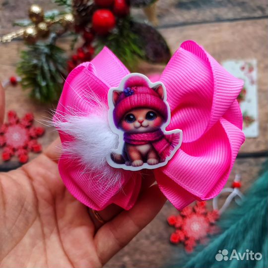 Бантики для волос для девочек