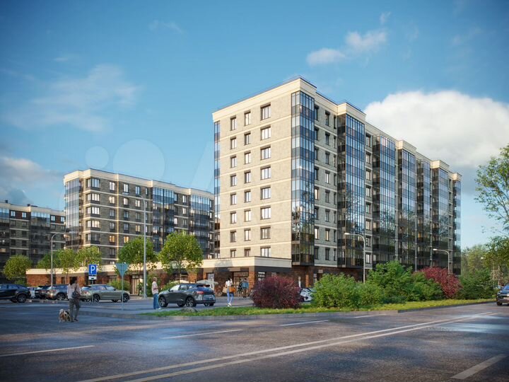 Квартира-студия, 27,7 м², 6/9 эт.