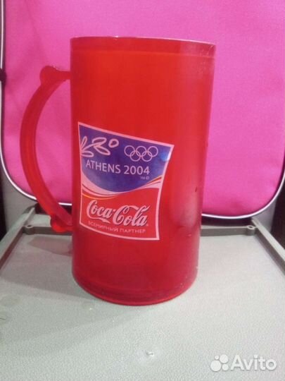 Кола кружка, пластик