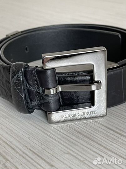 Ремень кожаный Cerruti
