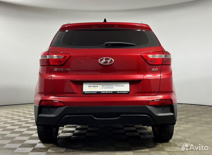 Hyundai Creta 2.0 AT, 2018, 137 000 км