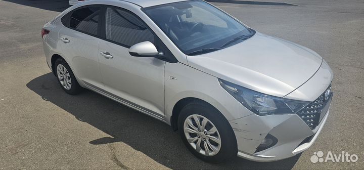 Hyundai Solaris 1.6 МТ, 2021, 46 000 км