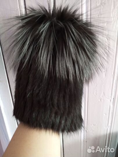 Шапка норковая