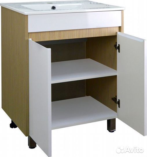 Тумба напольная с раковиной Стиль Stella 60Н см