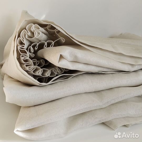 Тюль шторы комплект 2 шт