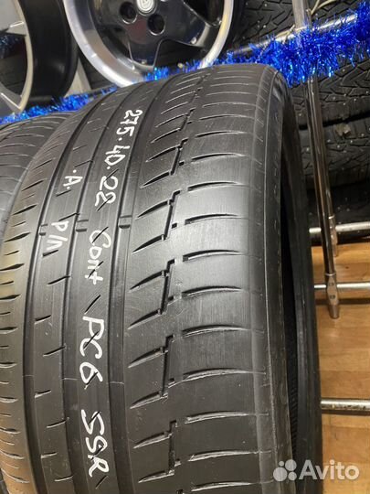 Continental PremiumContact 6 SSR 275/40 R22 и 315/35 R22 111Y