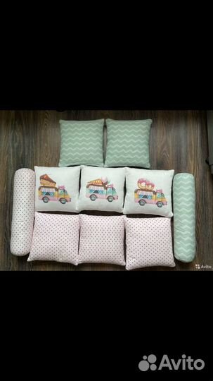 Бортики в кроватку