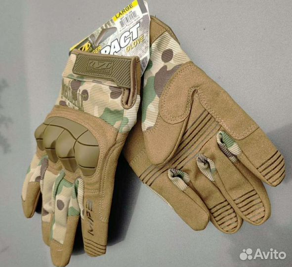 Тактические перчатки Mechanix M-pact 3, multicam