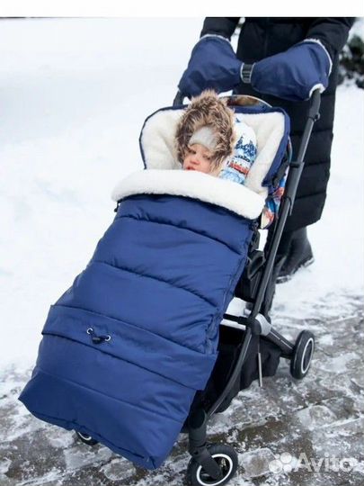 Конверт трансформер зимний в коляску