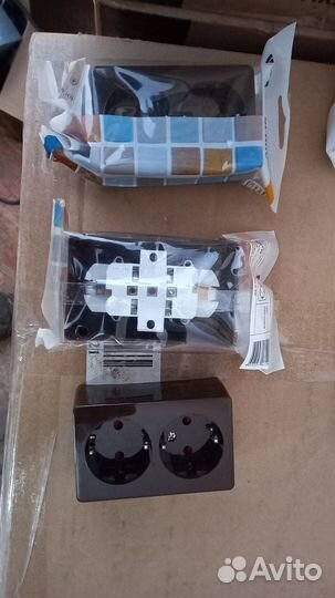 Розетка IEK 2 местная внешняя